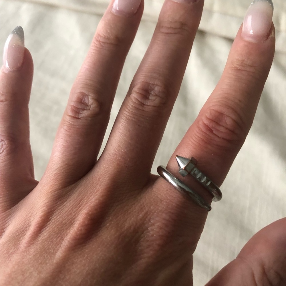 Vintage nail ring
